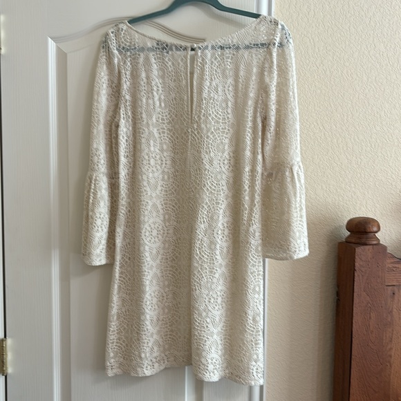 Sz M American Eagle Outfitters cream color dress. - Picture 3 of 3